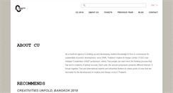 Desktop Screenshot of cu-tcdc.com