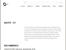 Tablet Screenshot of cu-tcdc.com